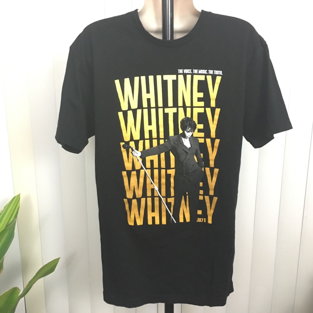Whitney Houston T-Shirt Music Band Graphic Tee